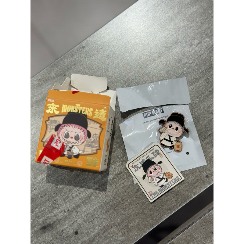 [READY STOCK] THE MONSTER LABUBU POPMART BADGE | popmart labubu