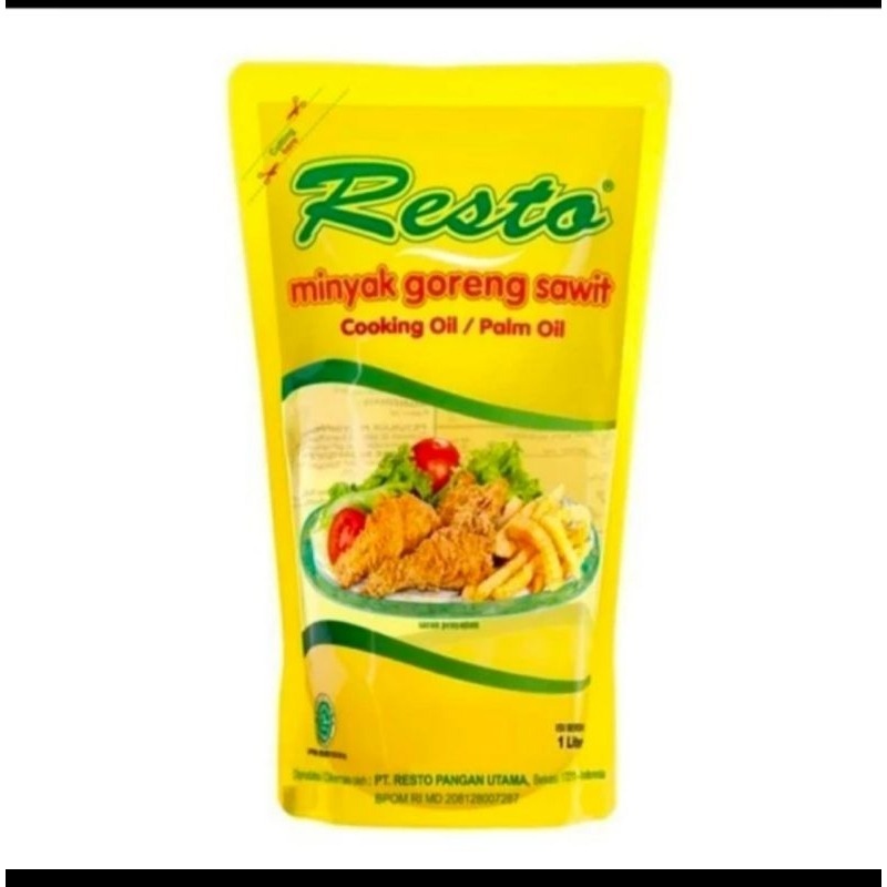 

Minyak Goreng Resto 1 KG - Minyak Goreng Resto 1000 GR