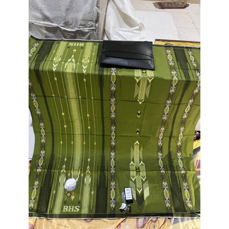 SARUNG PRIA BHS HIJAU GOLD MASTERPICE ORIGINAL