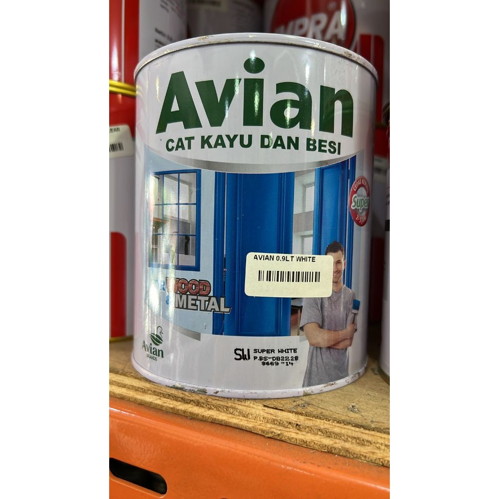 Cat Kayu dan Besi Merk Avian 1kg ALL WARNA / Cat Minyak Avian 1 kg / Avian 1kg / Cat Minyak Avian