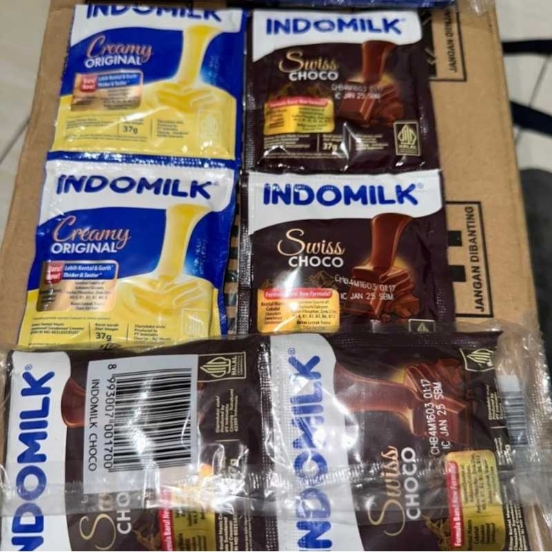 

SUSU KENTAL MANIS INDOMILK 1 RENCENG 6 SACHET || ALL VARIAN