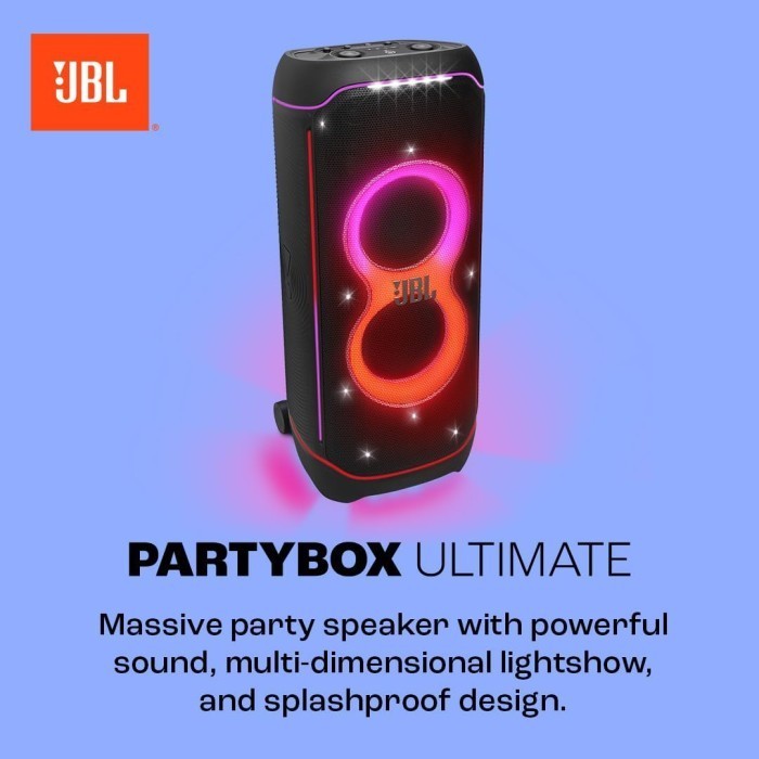 JBL PartyBox Ultimate RGB Lightshow 1100W RMS Wifi Original