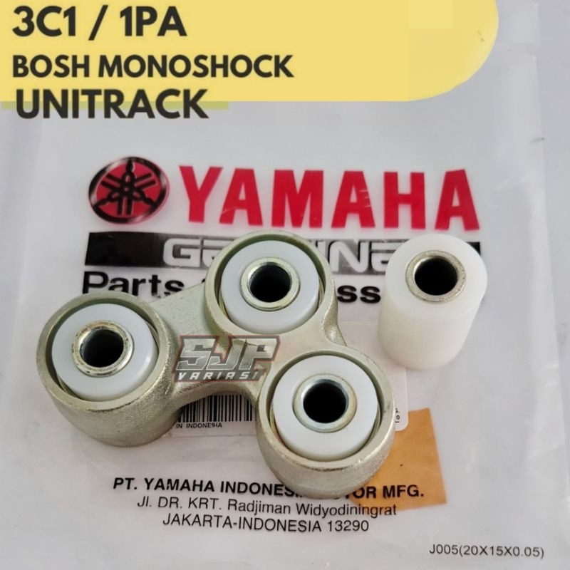 Unitrack segitiga prolink vixion ORI + Bosh Monoshock  Teflon Assy Vixion Old New R15 V1 V2 V3