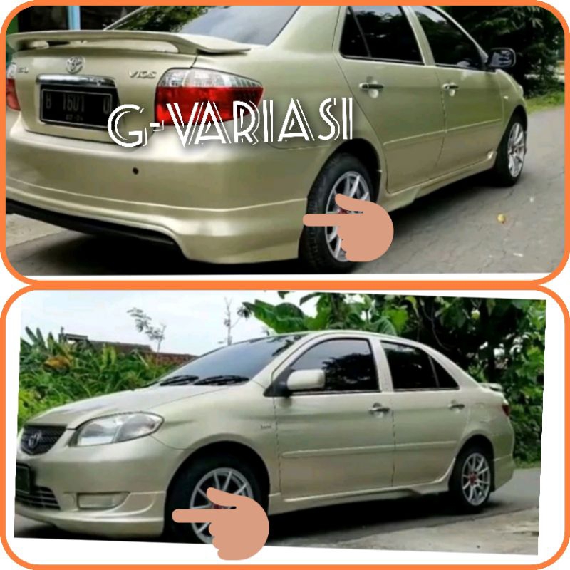 bodykit Vios gen 1 model toms full st