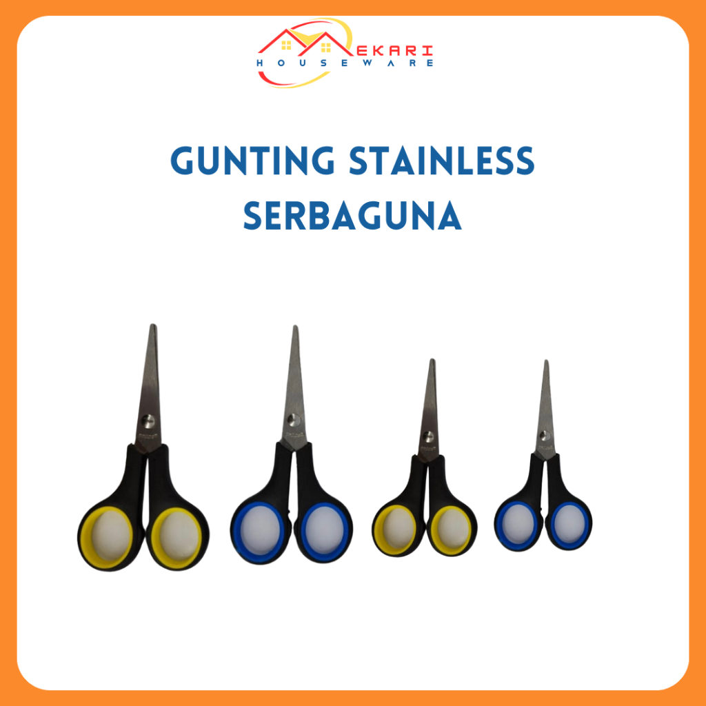 

Gunting Kecil Sedang Besar / Gunting Scissors Stainless Gunting Kertas Serbaguna