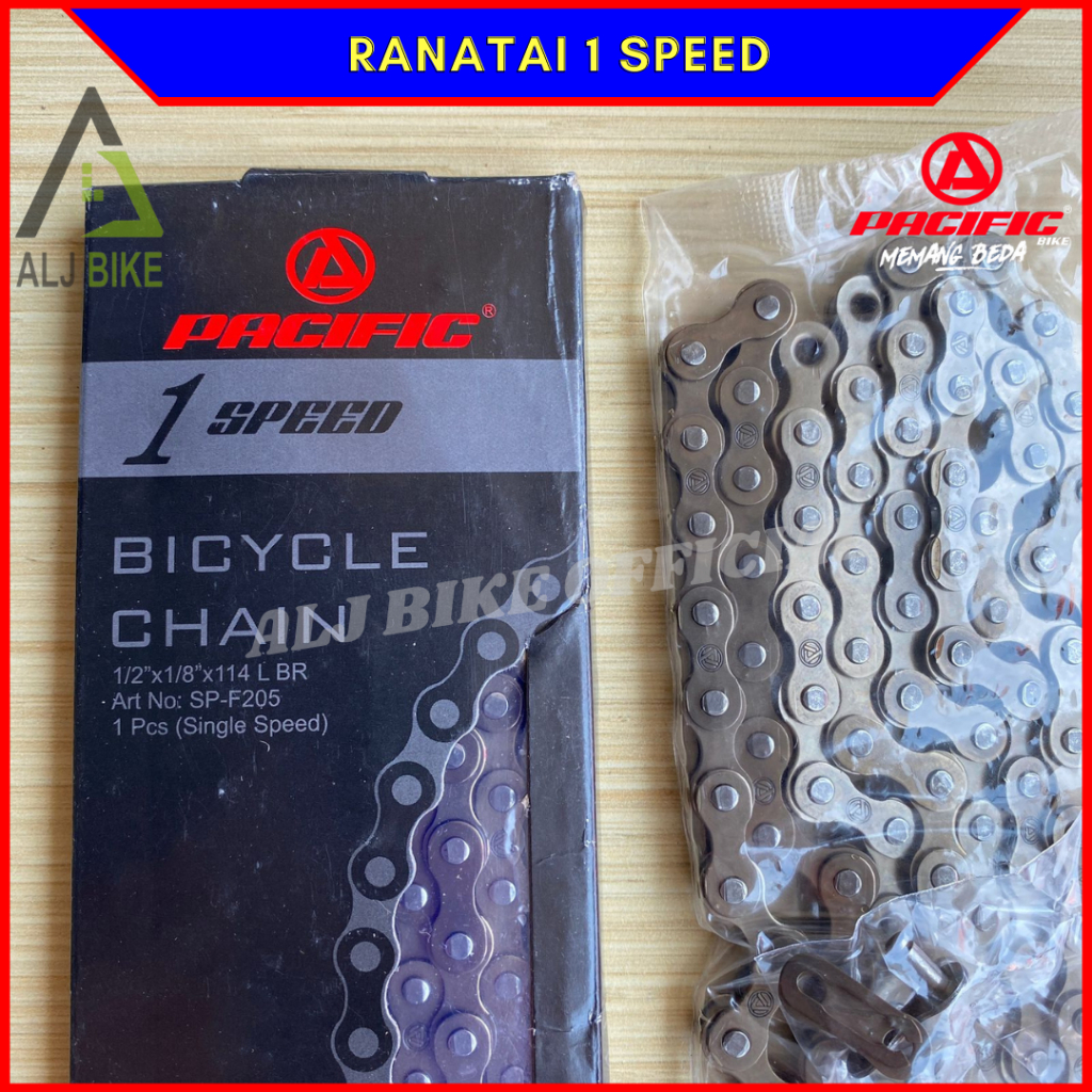 RB PACIFIC Rantai Rante Sepeda Anak Bmx Dewasa 1 Speed Single