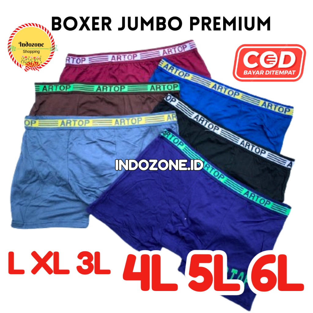 Boxer Pria Celana Dalam Pria Dewasa Artop / Celana Dalam Boxer / Celana Dalam Pria