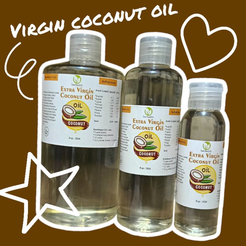 

Minyak kelapa / Virgin coconut oil 100% pure food grade