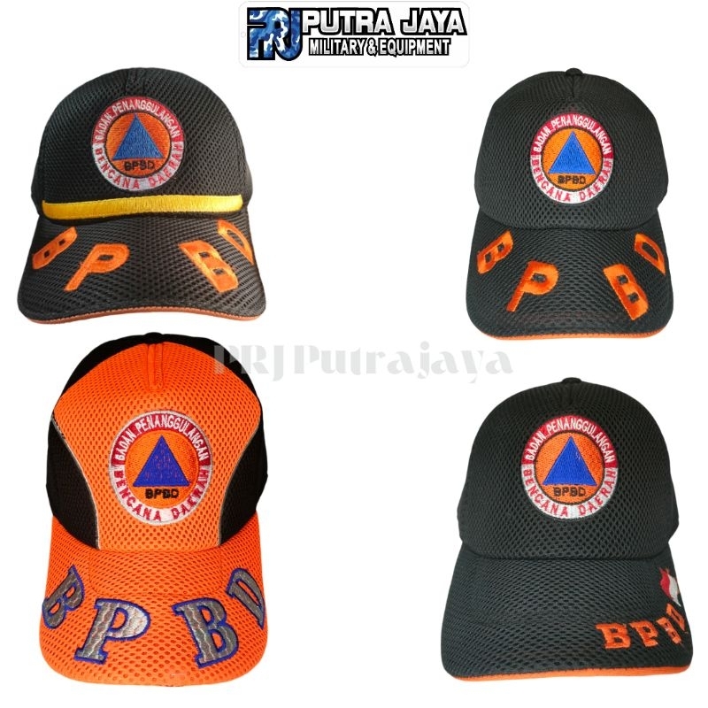 COD ( BAYAR DI TEMPAT) TOPI BPBD HITAM
