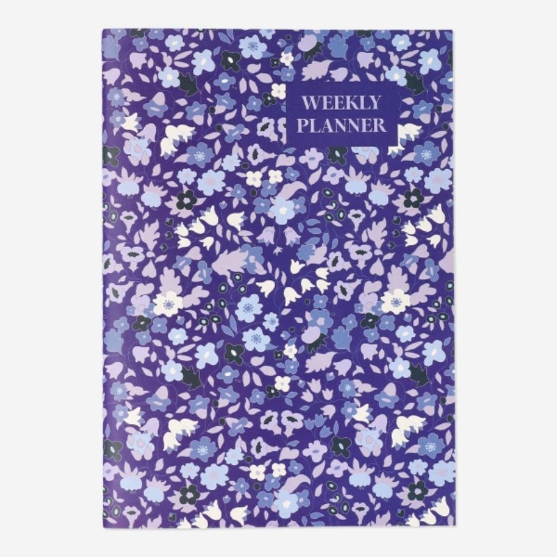 

FLYING TIGER FTC WEEKLY PLANNER BOOK BUKU AGENDA MINGGUAN FLORAL BUNGA