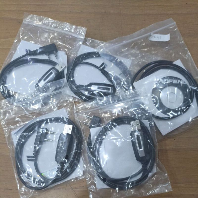 Kabel data HT, Baofeng, HT POfung, toriphone, dll