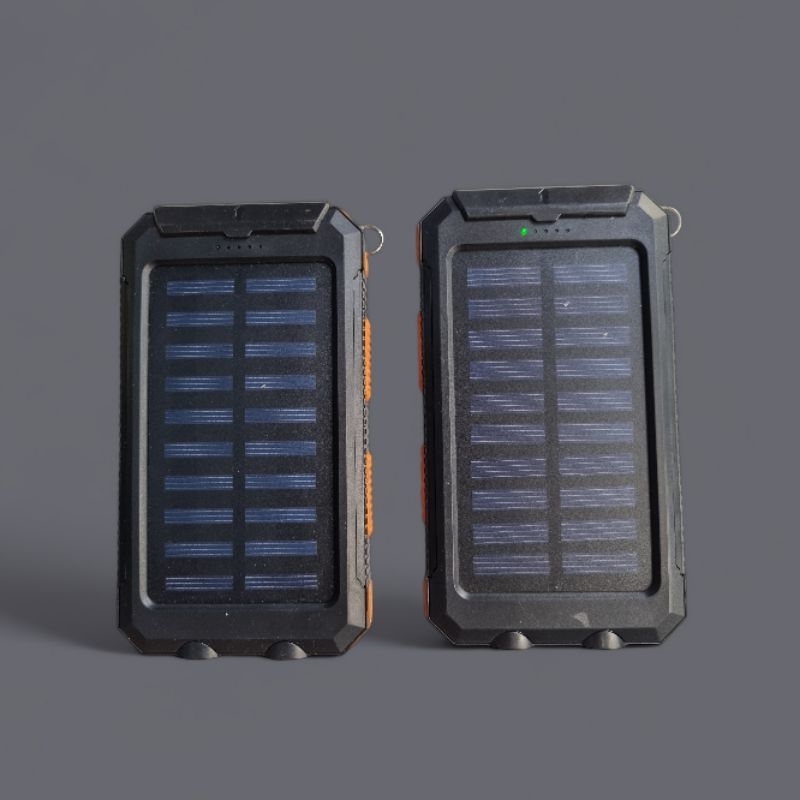 Powerbank,Power bang solar kondisi gambling rusak (returan)