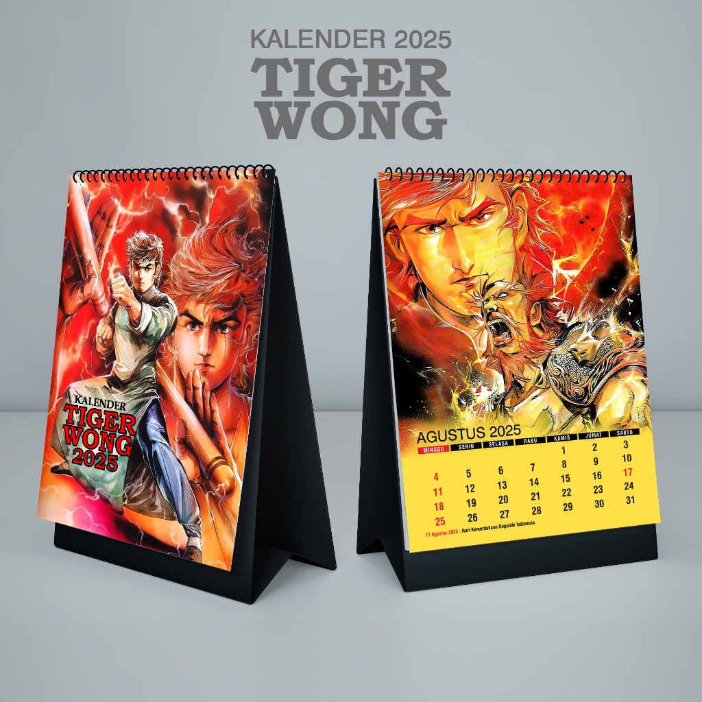 

Kalender Meja 2025 Tiger Wong (preorder)