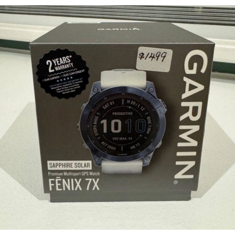 GARMIN FENIX 7X SAPPHIRE SOLAR