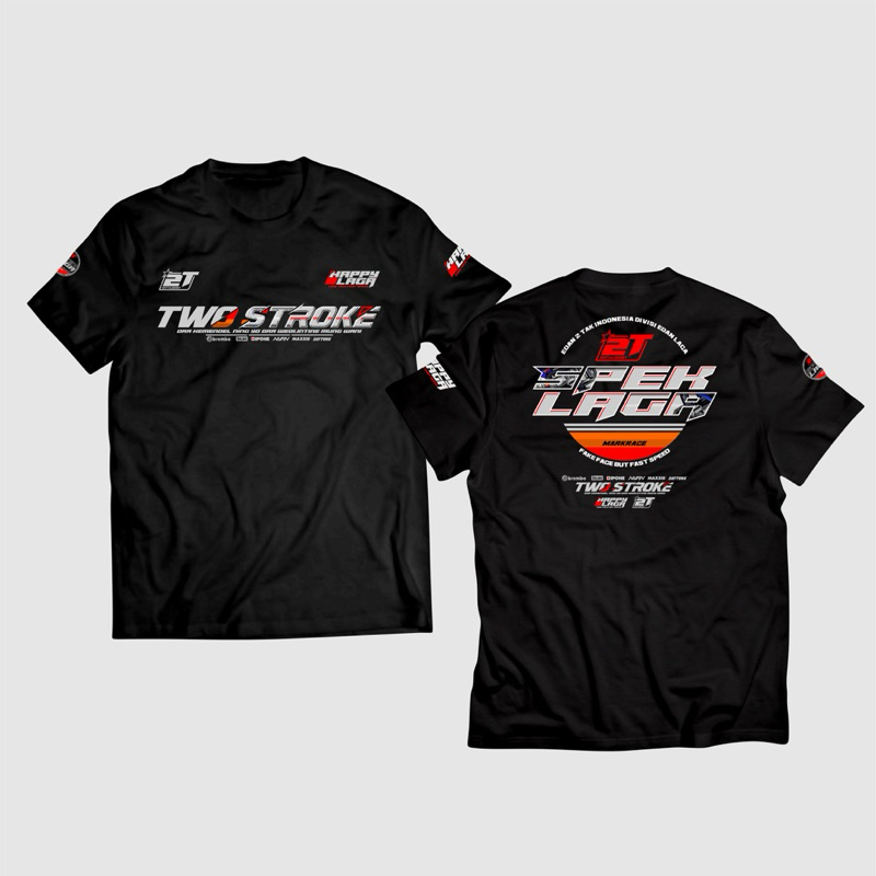 TSHIRT TWO STROKE SPEK LAGA