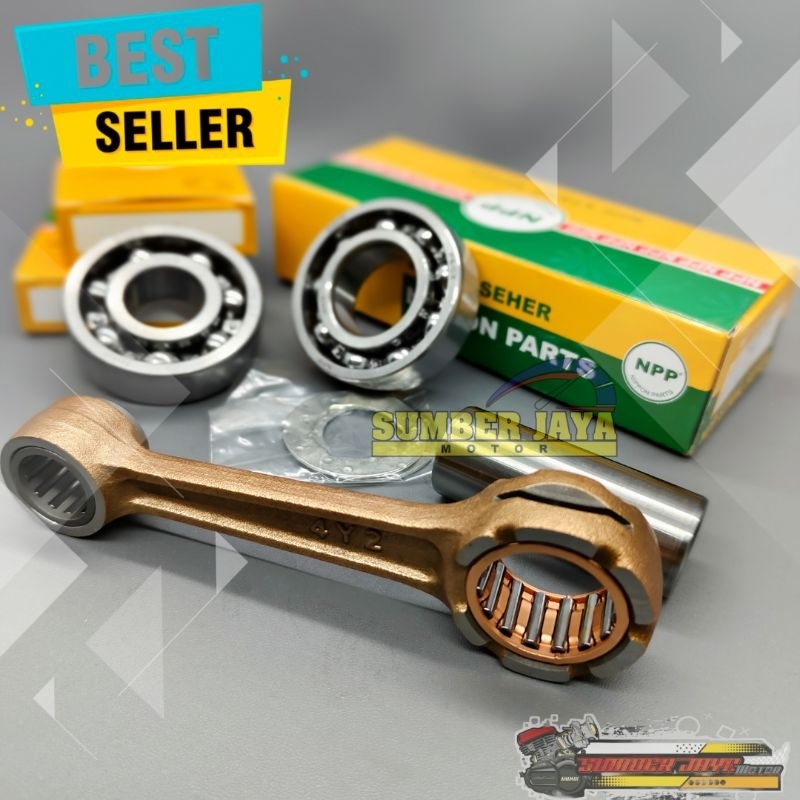 SEPAKET STANG SEHER CONROD RXK RX K RX KING  SET LAHER KRUK AS TDR RACING DAN NPP 6205 6304