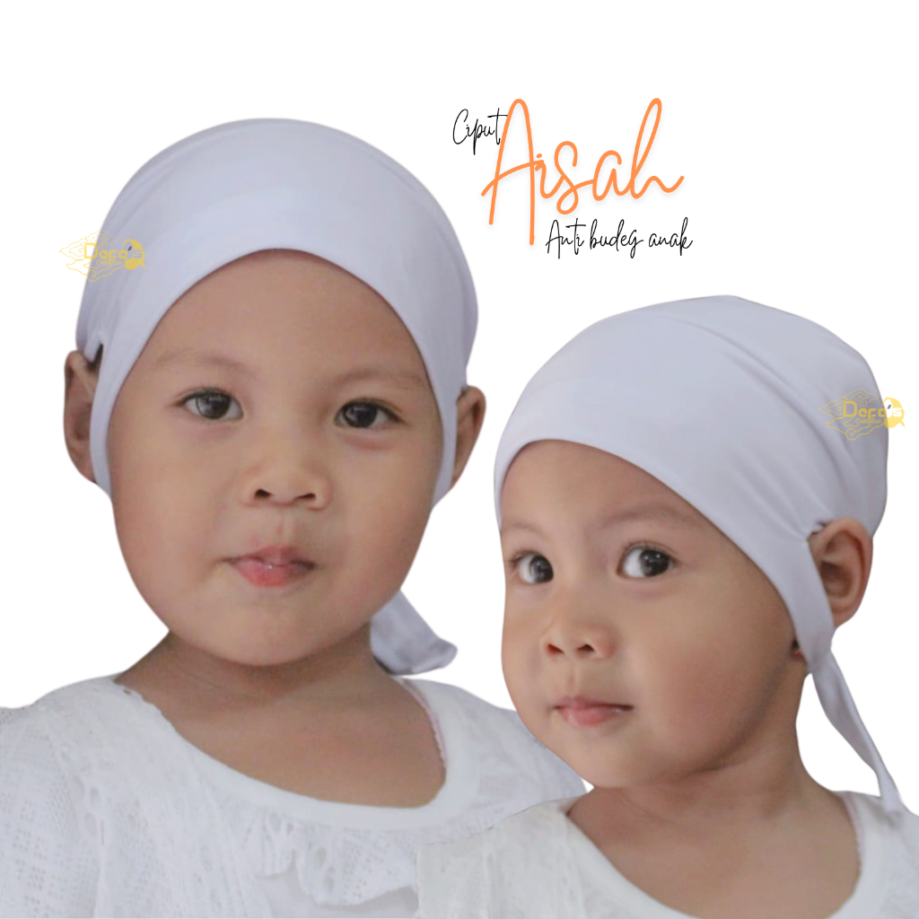 Defa Ciput telinga Aisah anak perempuan anti pusing anti budeg umur 3-10 tahun seklah tk dan sd terl