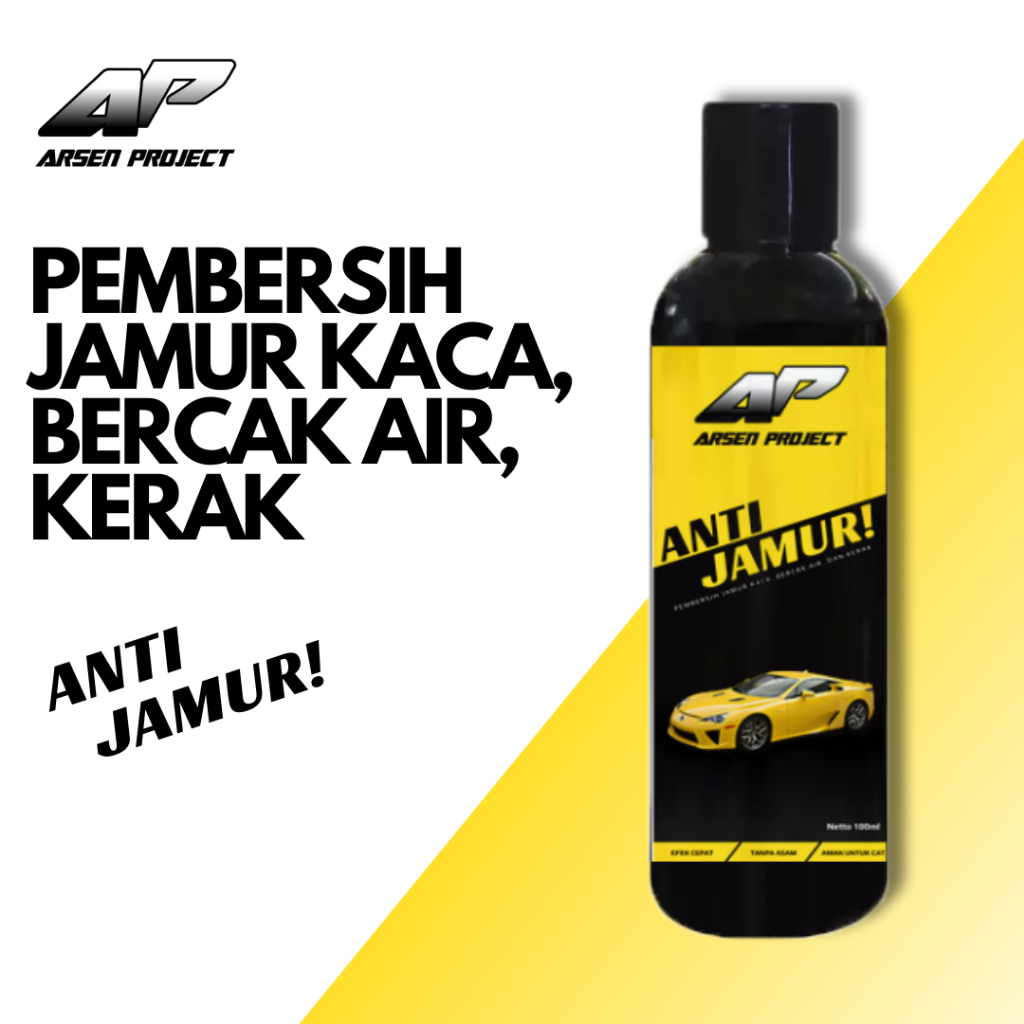Pembersih Jamur Kaca Mobil | Anti Jamur