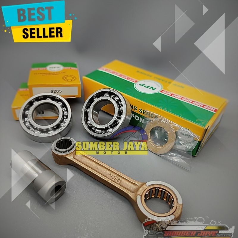 sepaket stang seher npp set bearing kruk as fizr f1zr force 1 original npp