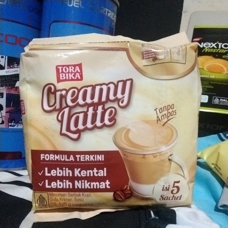 Tora Bika Creamy Latte isi 5 & isi 10 sachet