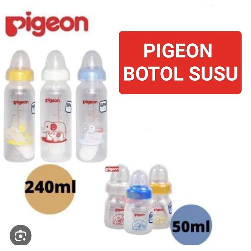 BOTOL SUSU /TEMPAT MINUM BAYI PIGEON
