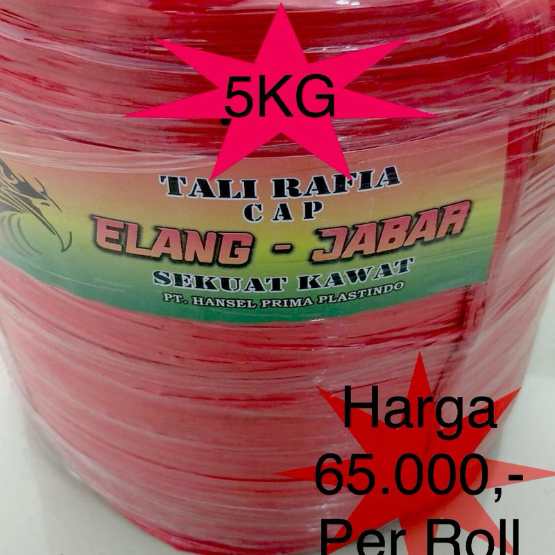 

Tali Plastik Roll - Ukuran 5KG