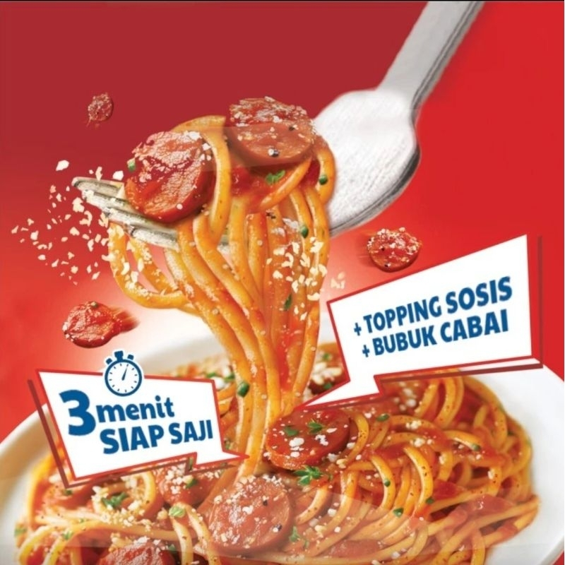 

WOW SPAGETI BOLOGNESE 1 BUNGKUS PASTA SPAGETI INSTANT