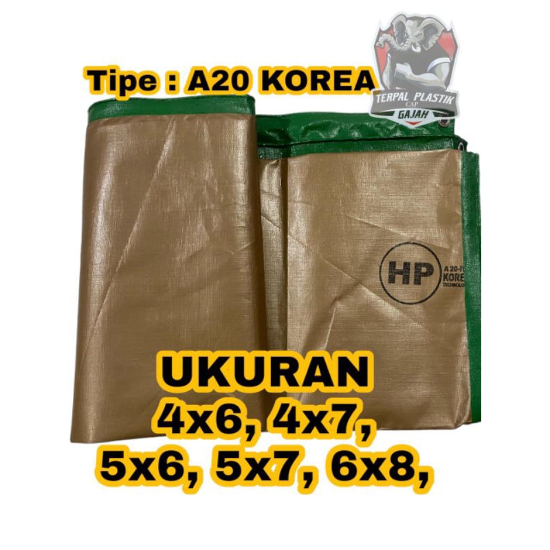 Terpal Plastik A20KOREA Berbagai Macam Ukuran