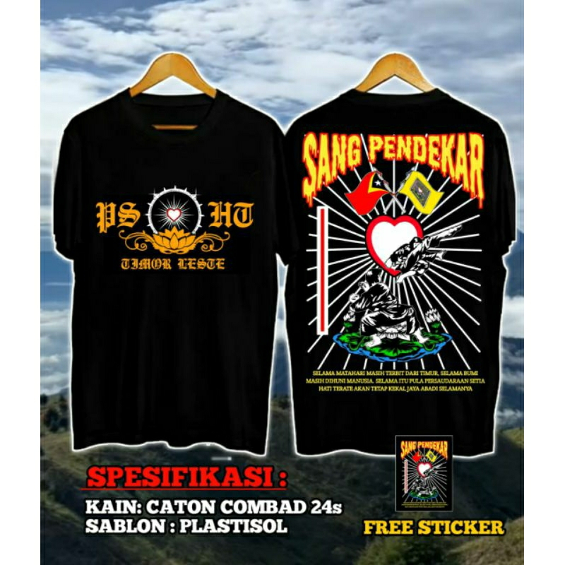 KAOS PSHT TIMOR LESTE SANG PENDEKAR