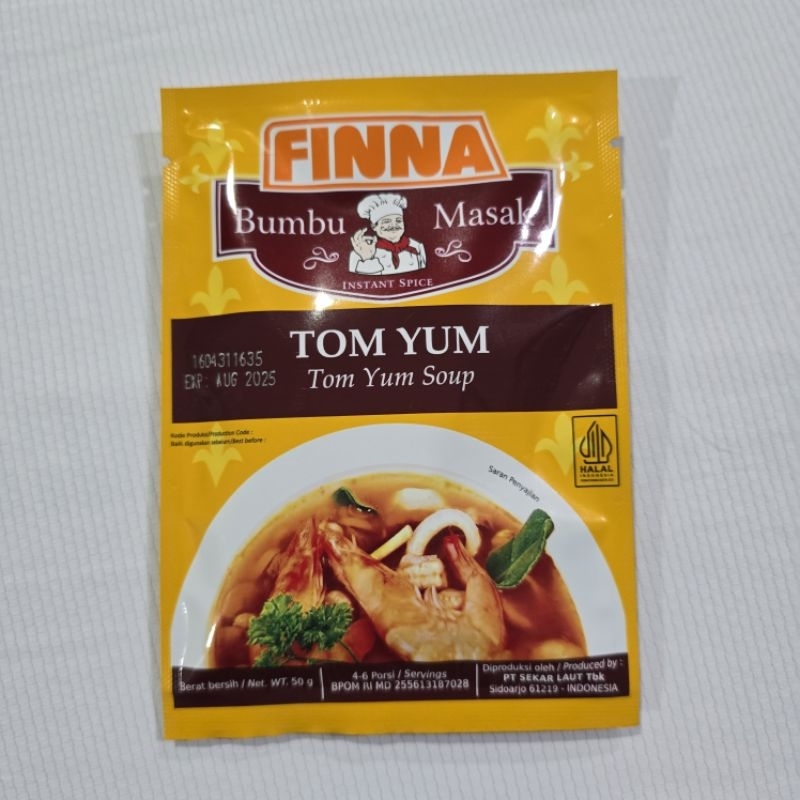 

Bumbu tom yum soup finna tomyam 50g