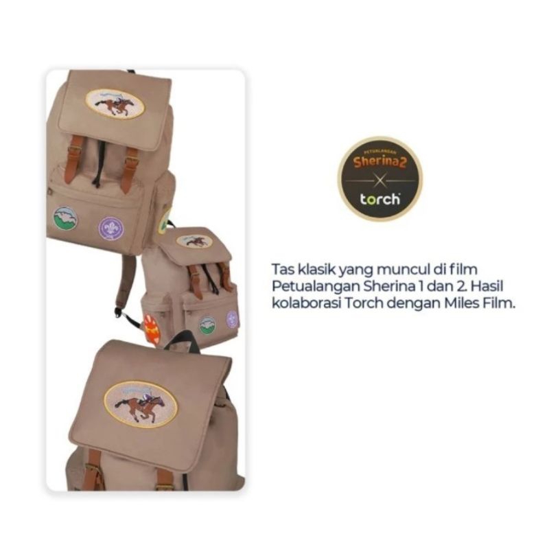 tas ransel sherina merek torch