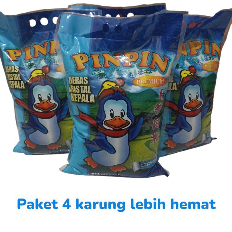 

BERAS PINPIN 5kg (4 karung) lebih hemat