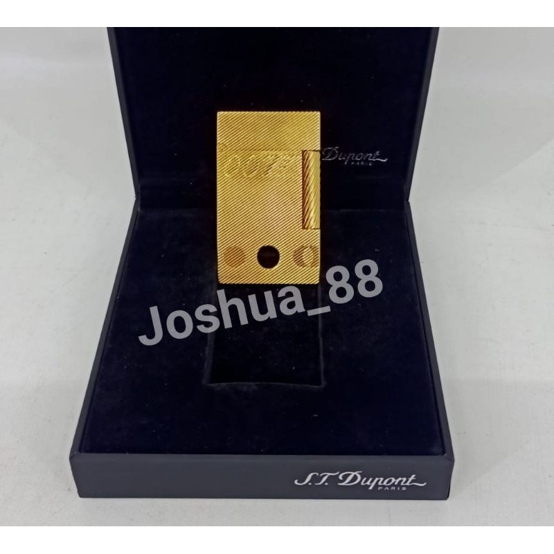Korek Api Mewah St Dupont Paris James Bond Series Gold/Silver Limited