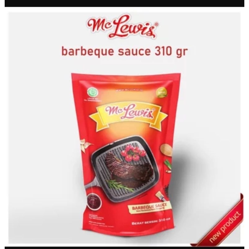 

Mc Lewis Barbeque Sauce 310gr Saus BBQ