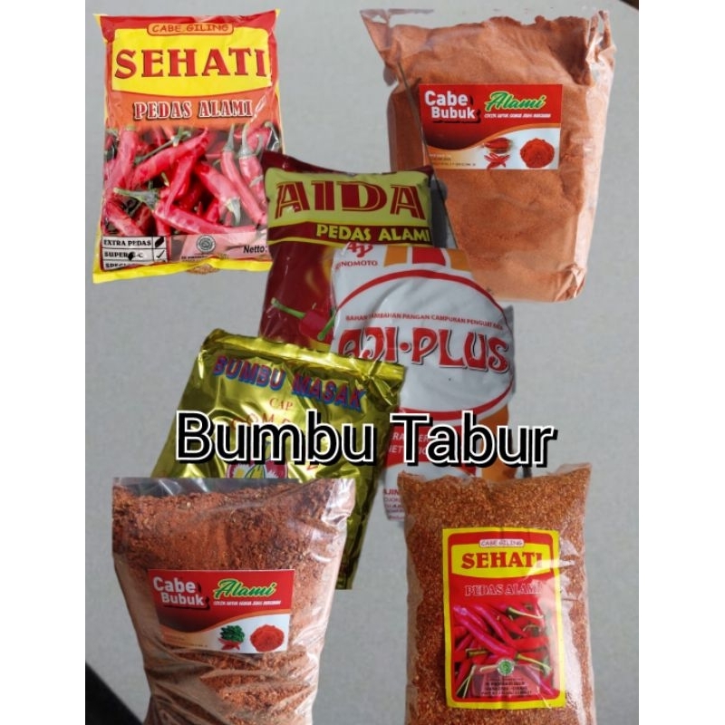 

ANEKA BUMBU TABUR PILIHAN UNTUK BUMBU MASAKAN