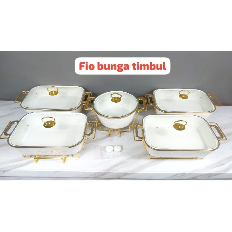 Prasmanan Set Marble Fiorenza 5pcs