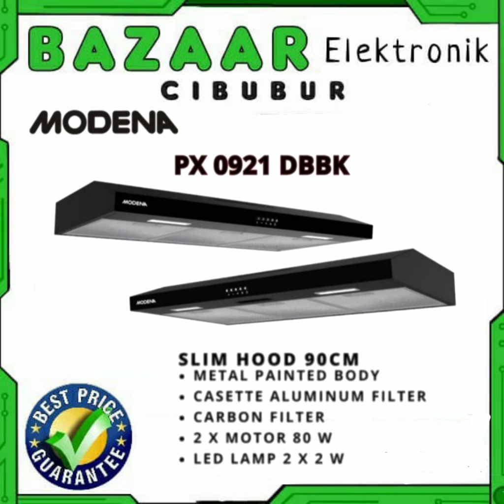 Cooker hood Modena 90 cm PX 0921 DBBK / PX0921DBBK