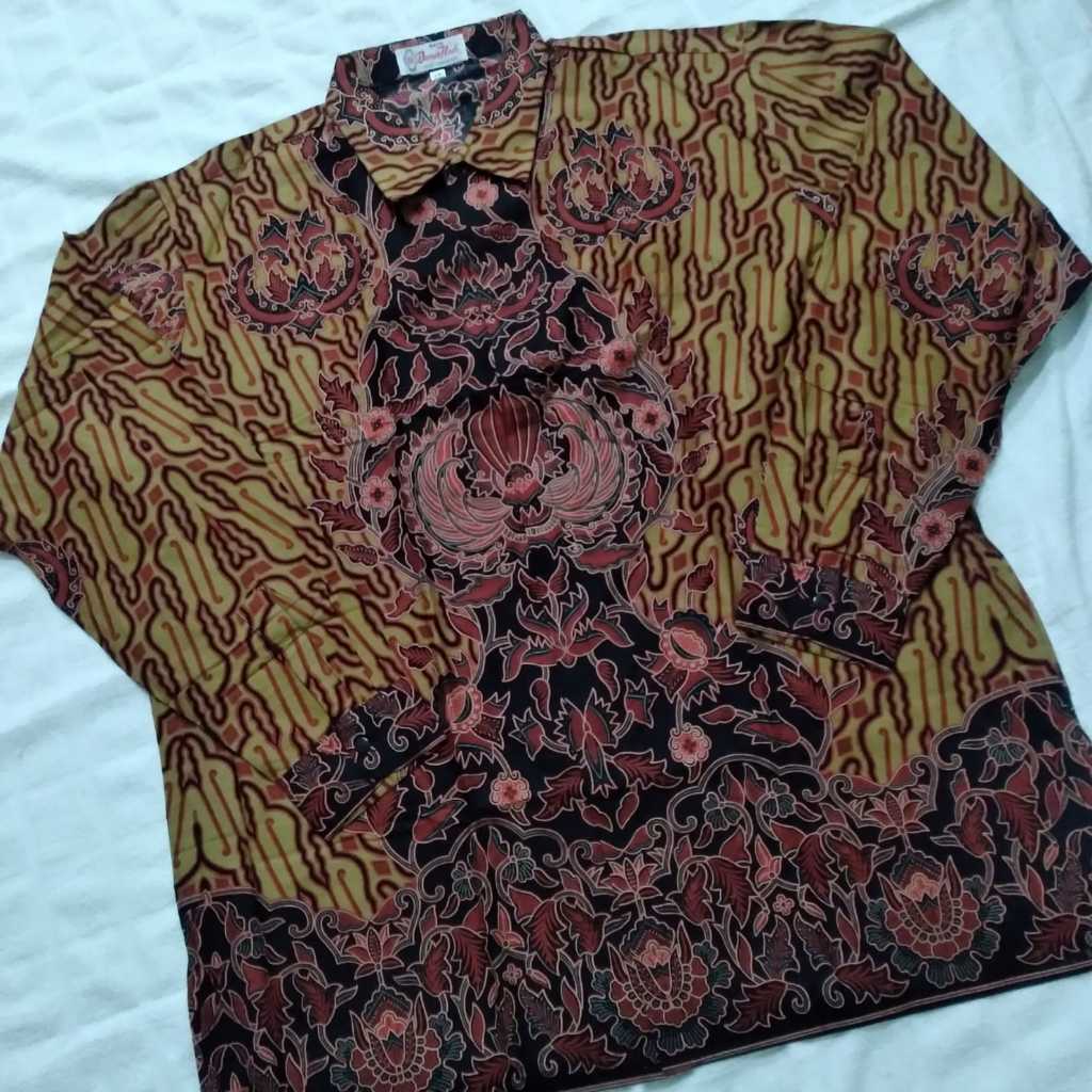 Kemeja Batik Pria Danar Hadi Solo Size Besar Jumbo 4L/XXXL/LLLL