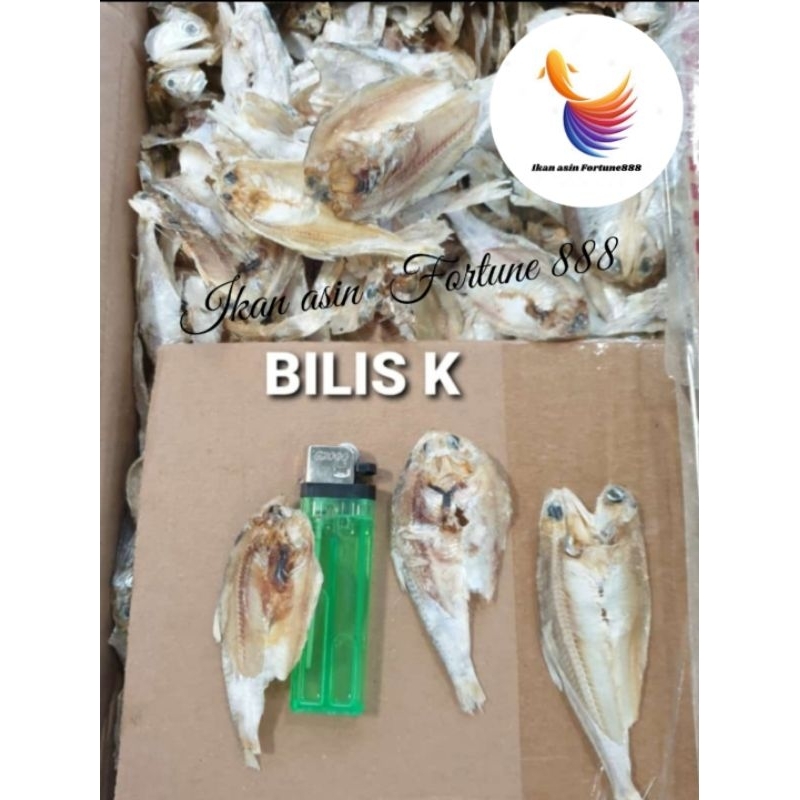 

Ikan Asin Bilis Belah Tawar Super 500gram, 250gram