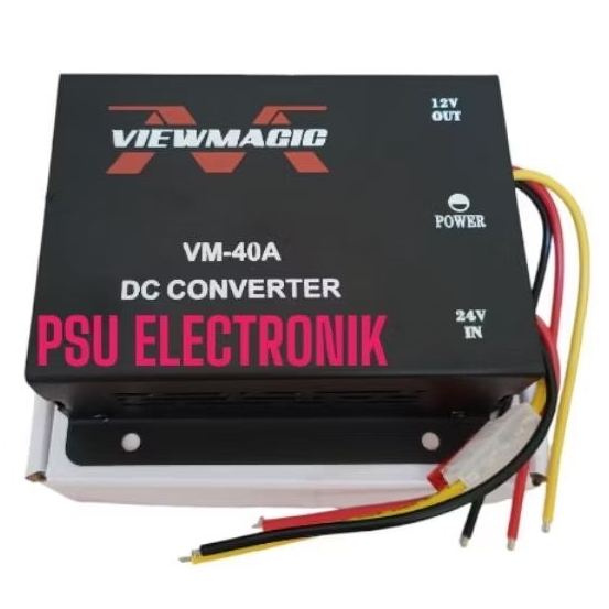 Step Down Converter DC 24 Volt ke 12 Volt 40 Ampere 40A