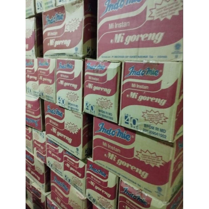 

Indomie goreng 85gr karton isi 40pcs