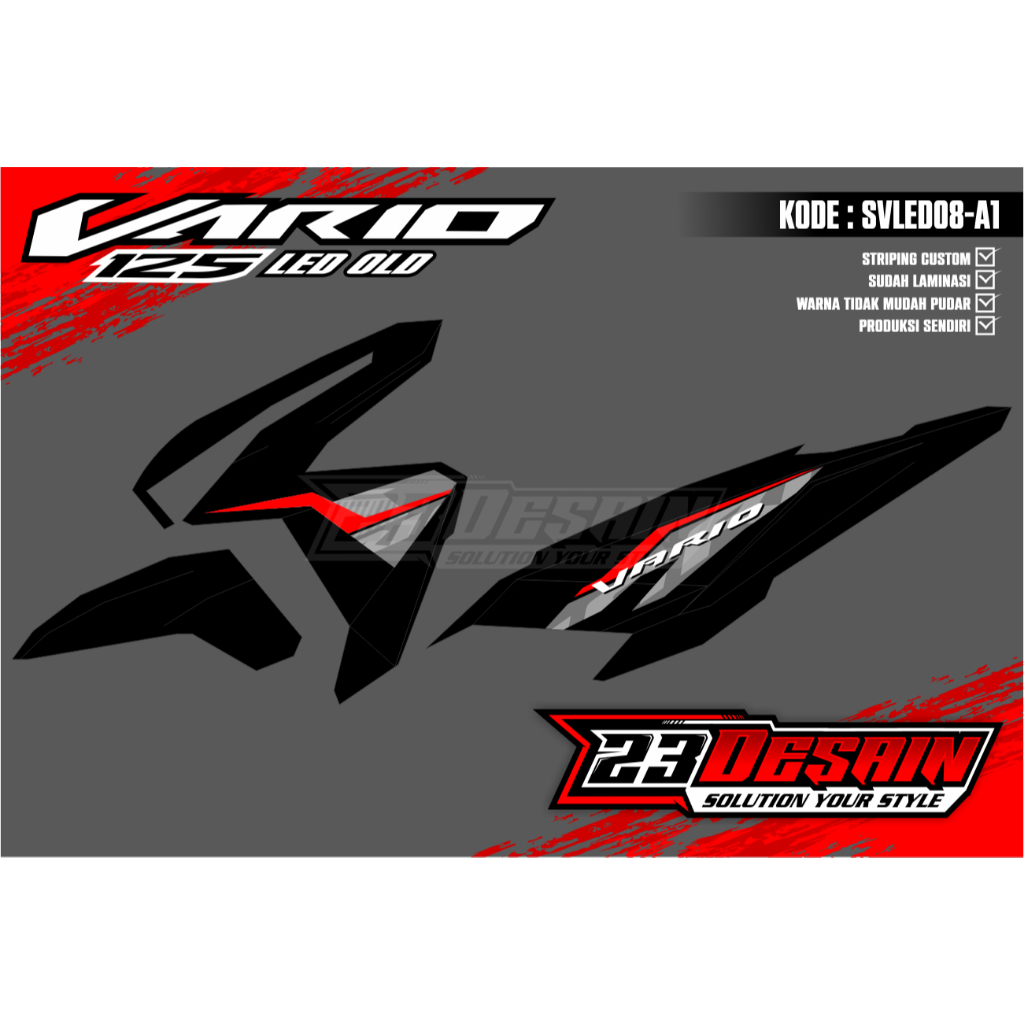 striping vario 125 led old malaysia striping vario new striping click malaysia sticker malaysia vari