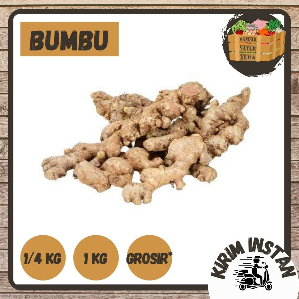 

JAHE SEDANG BANDAR SAYUR 1Kg-1/2kg-1/4kg