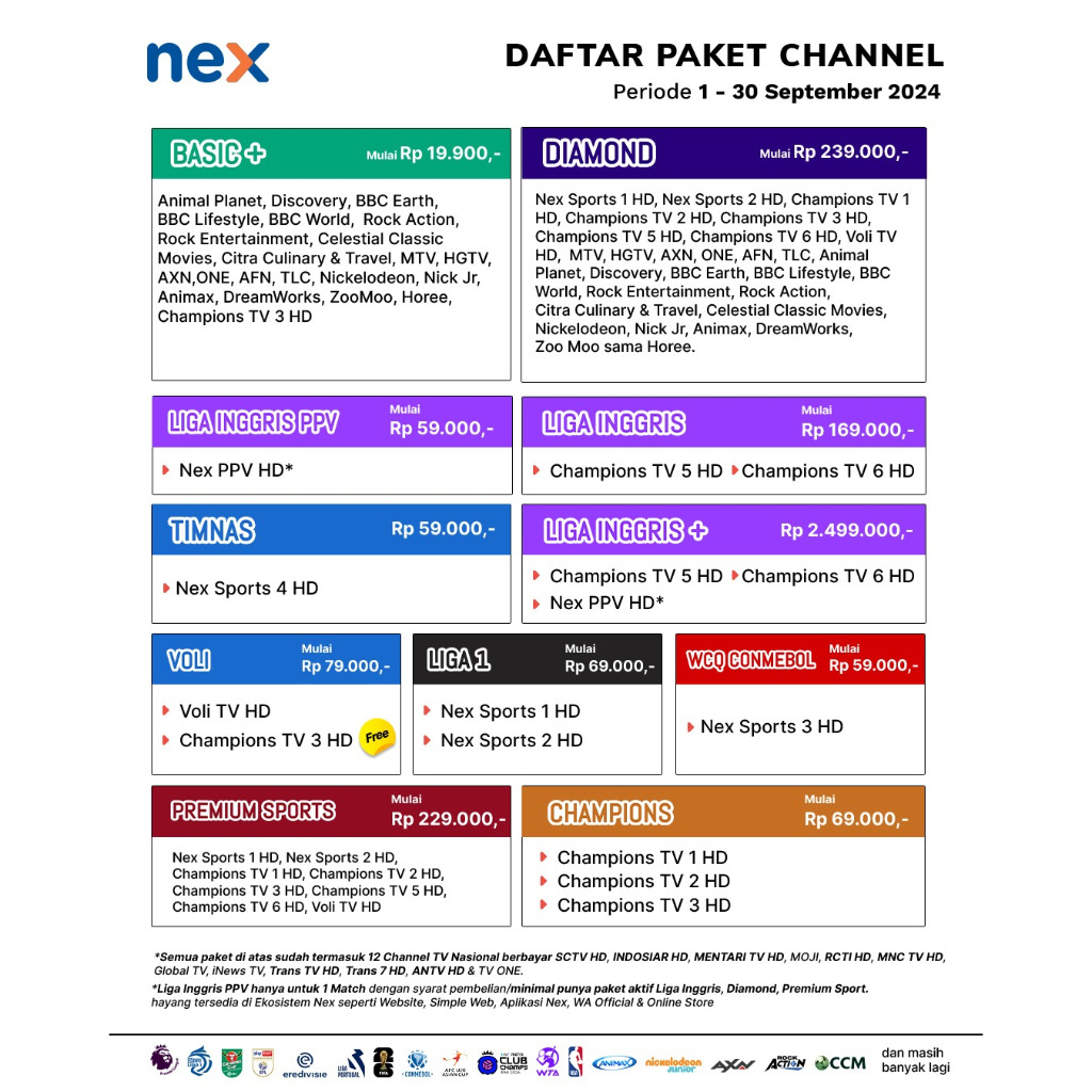 Promo September Nex Parabola Paket Voli