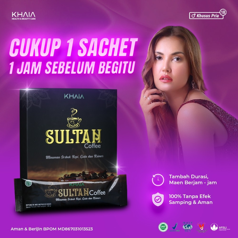 

Coffee Sultan Stamina Pria Dewasa | Sultan Kopi by Khaia | Sultan Coffee Bergaransi Original 100%