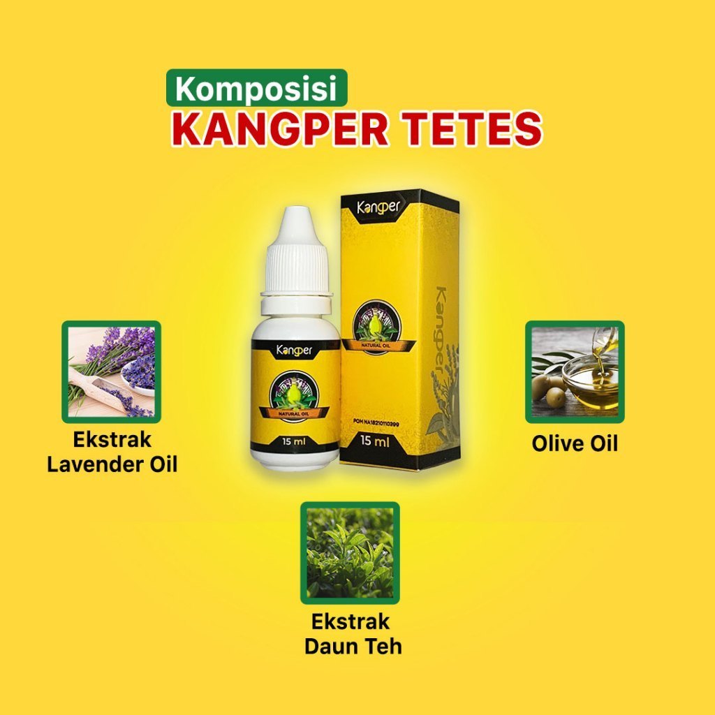 KANGPER TETES - Obat Tetes Telinga Bau, Bernanah, Infeksi Telinga, Congek Aman Untuk Anak Dan Dewasa