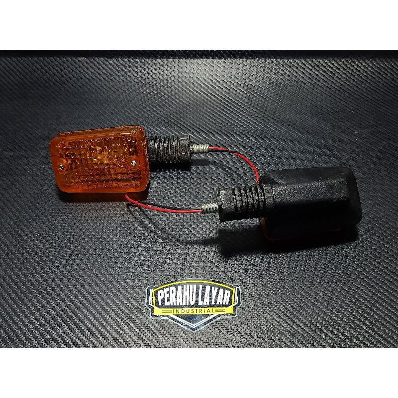 sein lesteng leting sen gl100 gl125 jadul standar replika original sepasang / sein gl100 model ori j