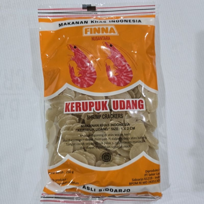 

Kerupuk udang finna nusantara krupuk 250g