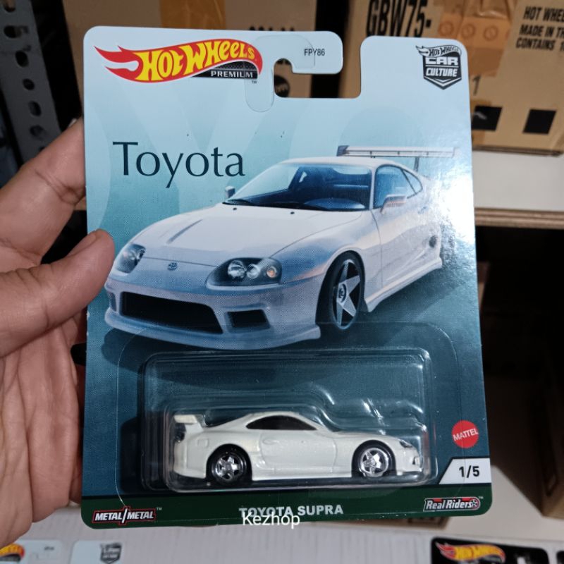 HOT WHEELS PREMIUM CAR CULTURE TOYOTA SUPRA PUTIH