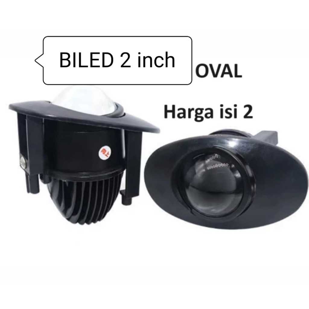 Projie Projector BILED bi LED Honda Oval Q8 Vinyx 2 inch